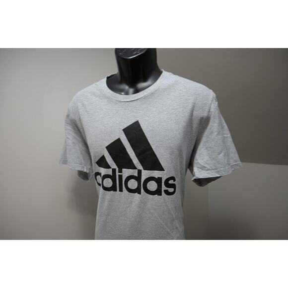 Adidas Gym Shirt Amplifier Performance Gray Short Sleeve Athletic Mens Size XL - Picture 1 of 7